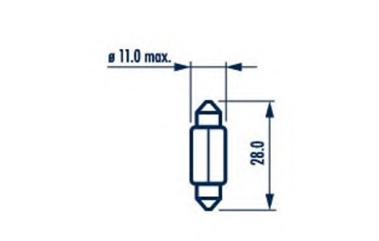 NARVA 17315 Bulb, interior light